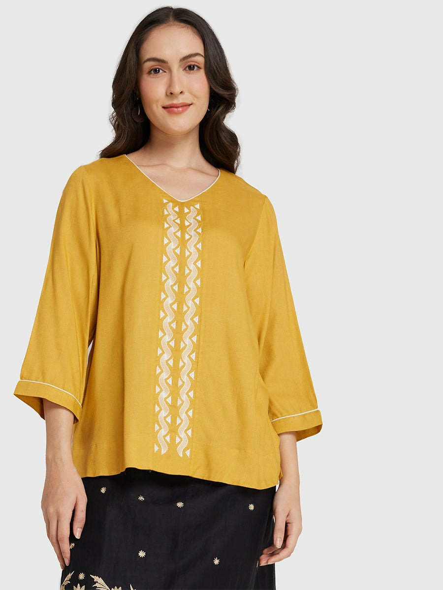 เสื้อเบลาส์ 3/4 Ziya รุ่น AF413142413