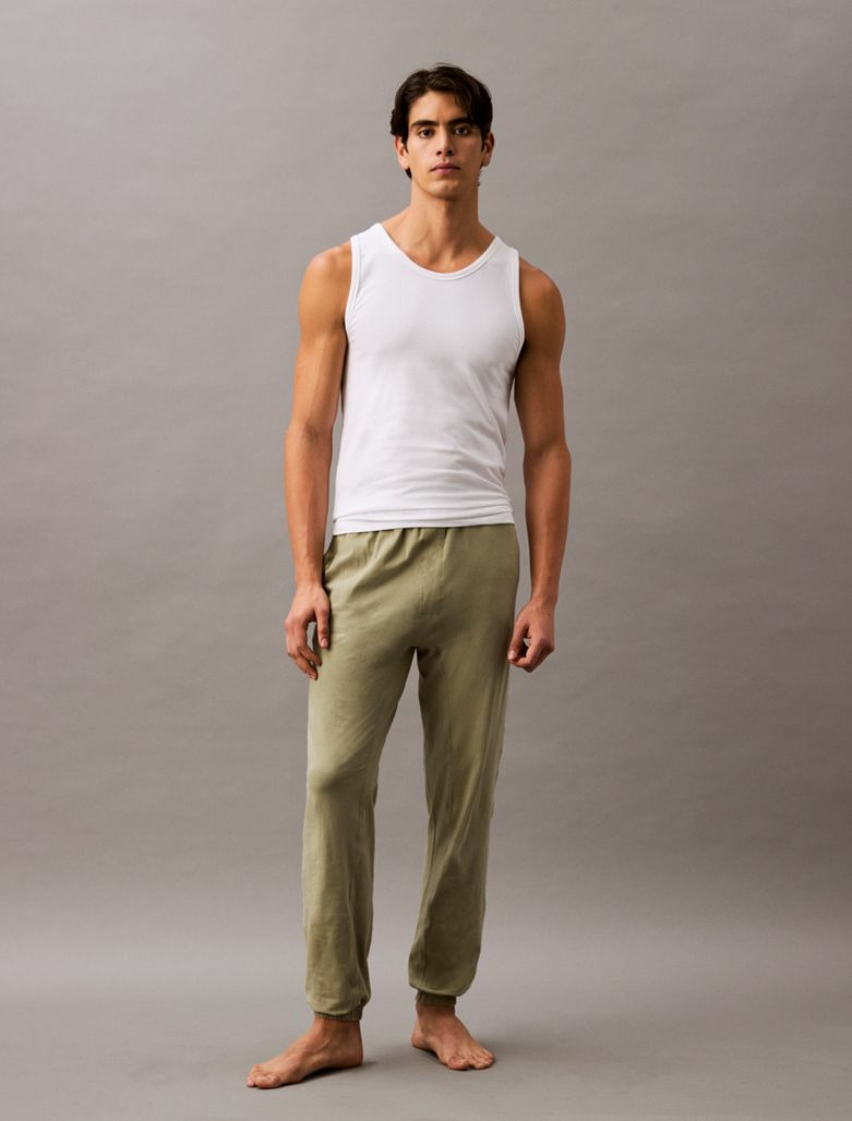 ICON COTTON STRIPE LOUNGE JOGGERS