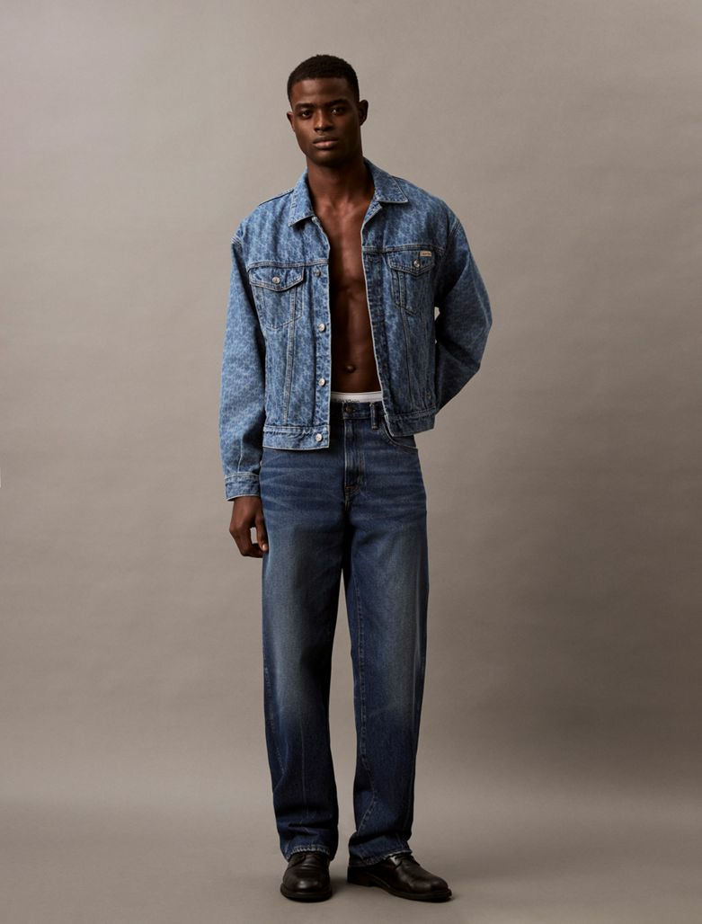 VESTE TRUCKER MARQUEE DES ANNÉES 90