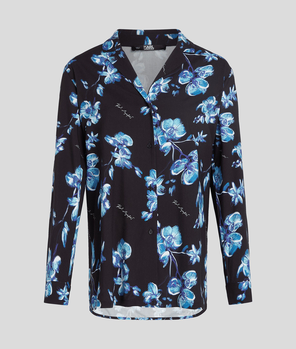 ORCHID FLUID BLOUSE