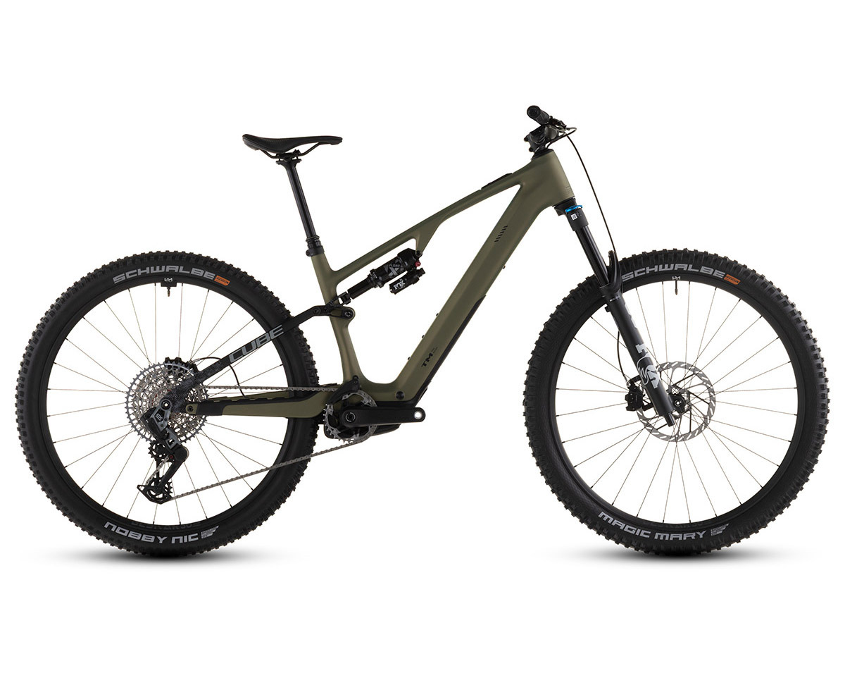 VTT tout suspendu électrique AMS HYBRID ONE44 C:68X TM 400X Vert