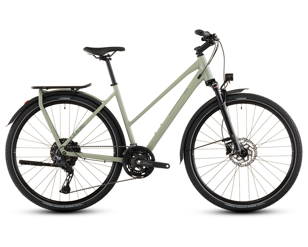 Vélo trekking KATHMANDU EXC Vert Pois/Gris