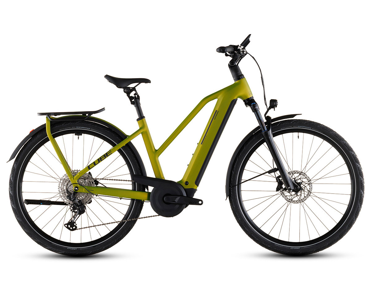 Vélo trekking électrique KATHMANDU HYBRID PRO 800 Lézard/Noir