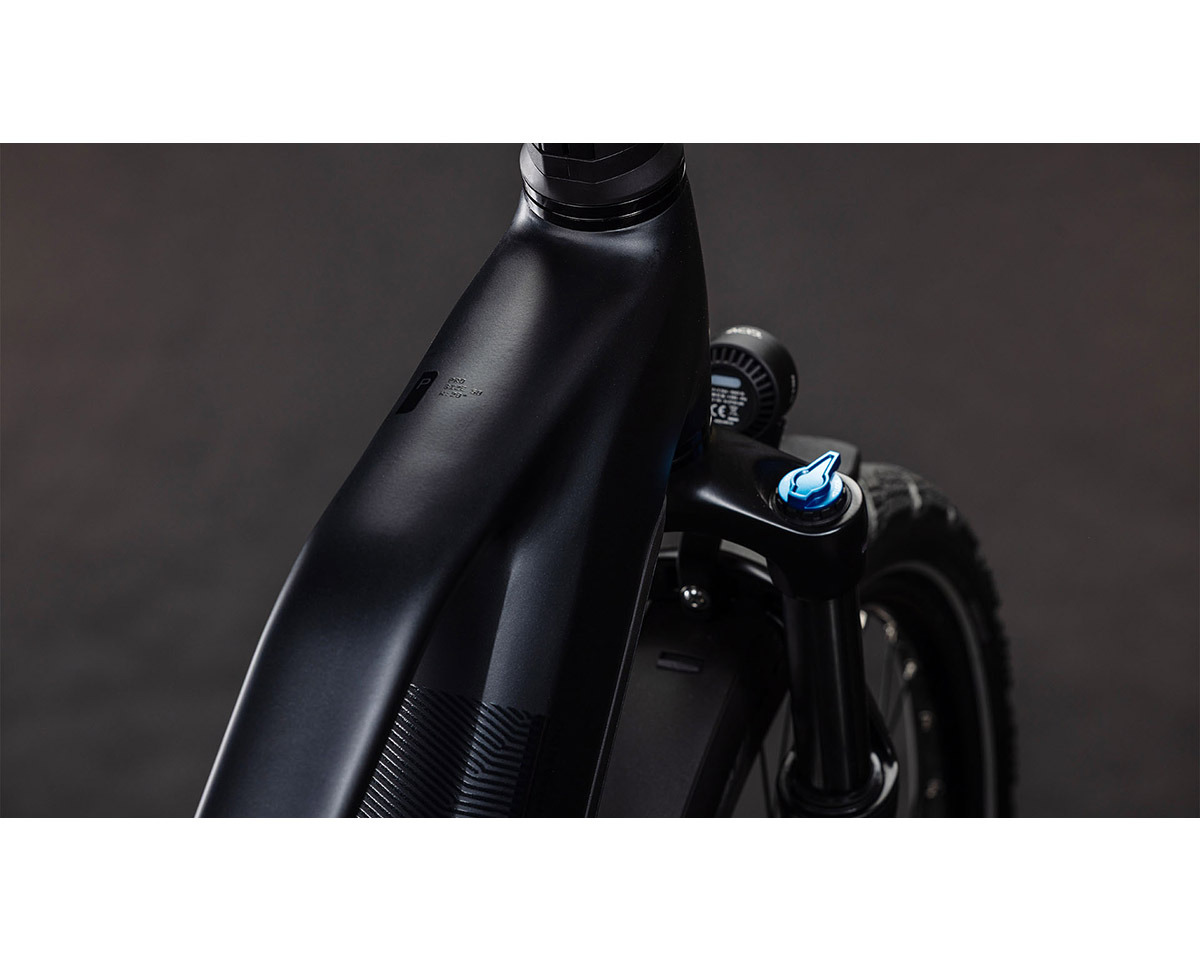 Vélo trekking électrique KATHMANDU HYBRID PRO 800 Charbon/Noir