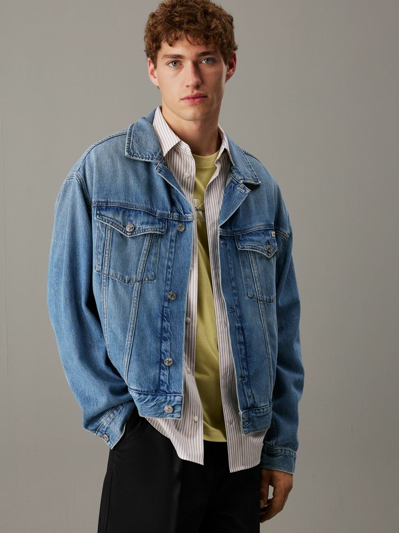 VESTE EN DENIM DÉCONTRACTÉE