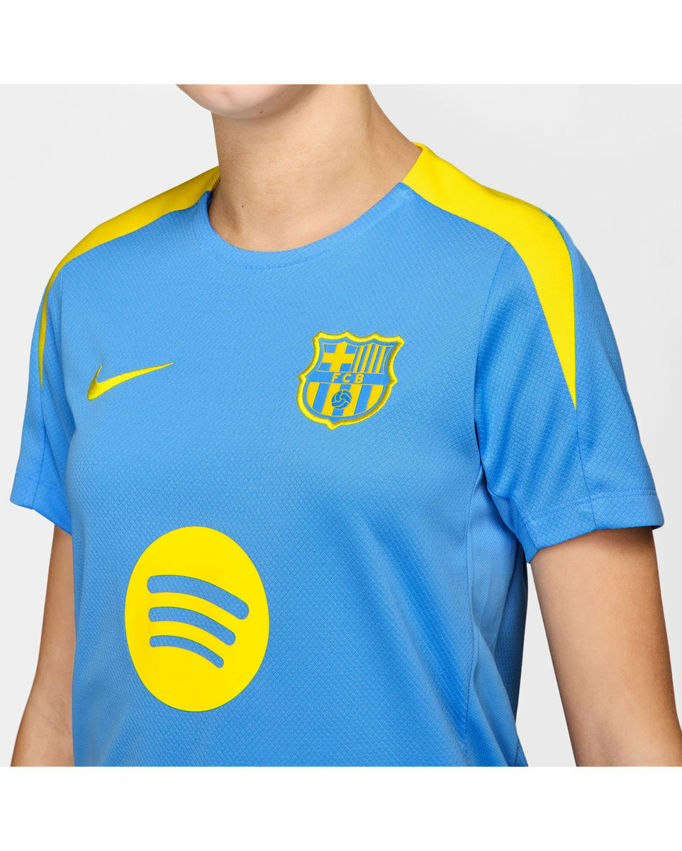 Maillot de football Enfant plus agé FCB Y NK DF STRK SS TOP K SE Bleu