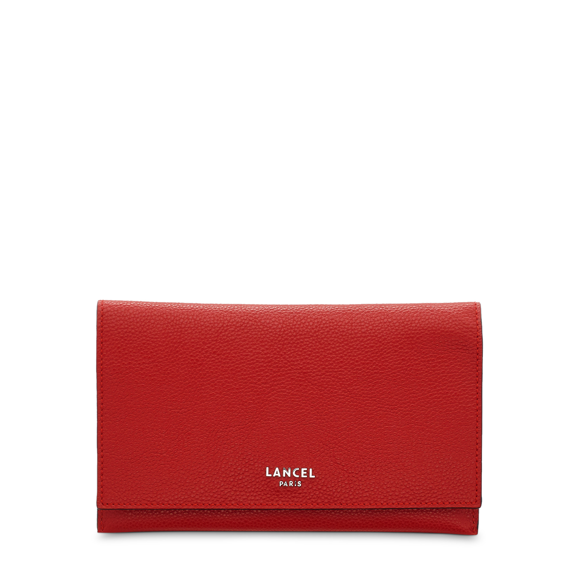 Lettrines de Lancel - Portefeuille combiné - Rouge Lancel