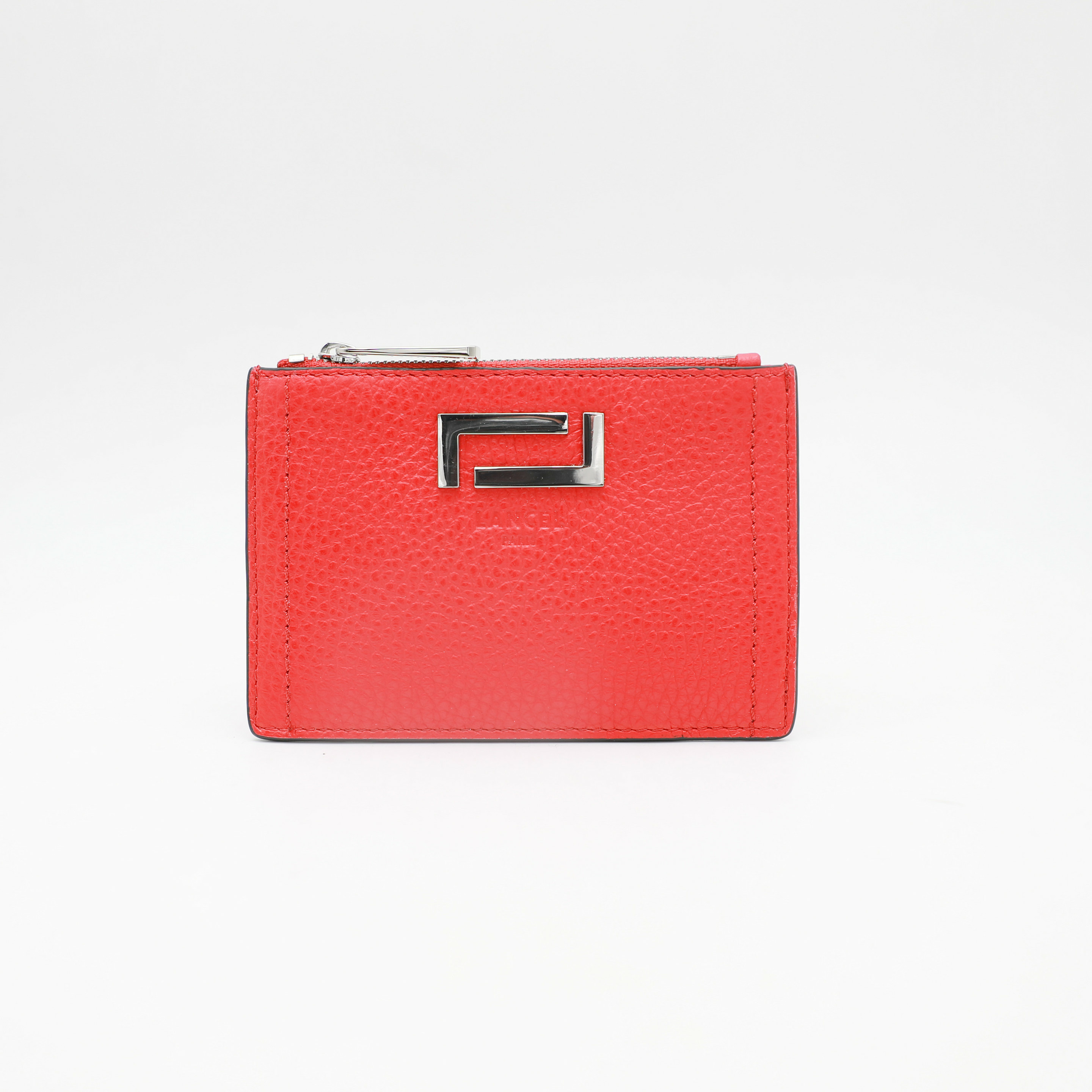 Bastille - Pte-Cartes Zip L - Rouge Lancel