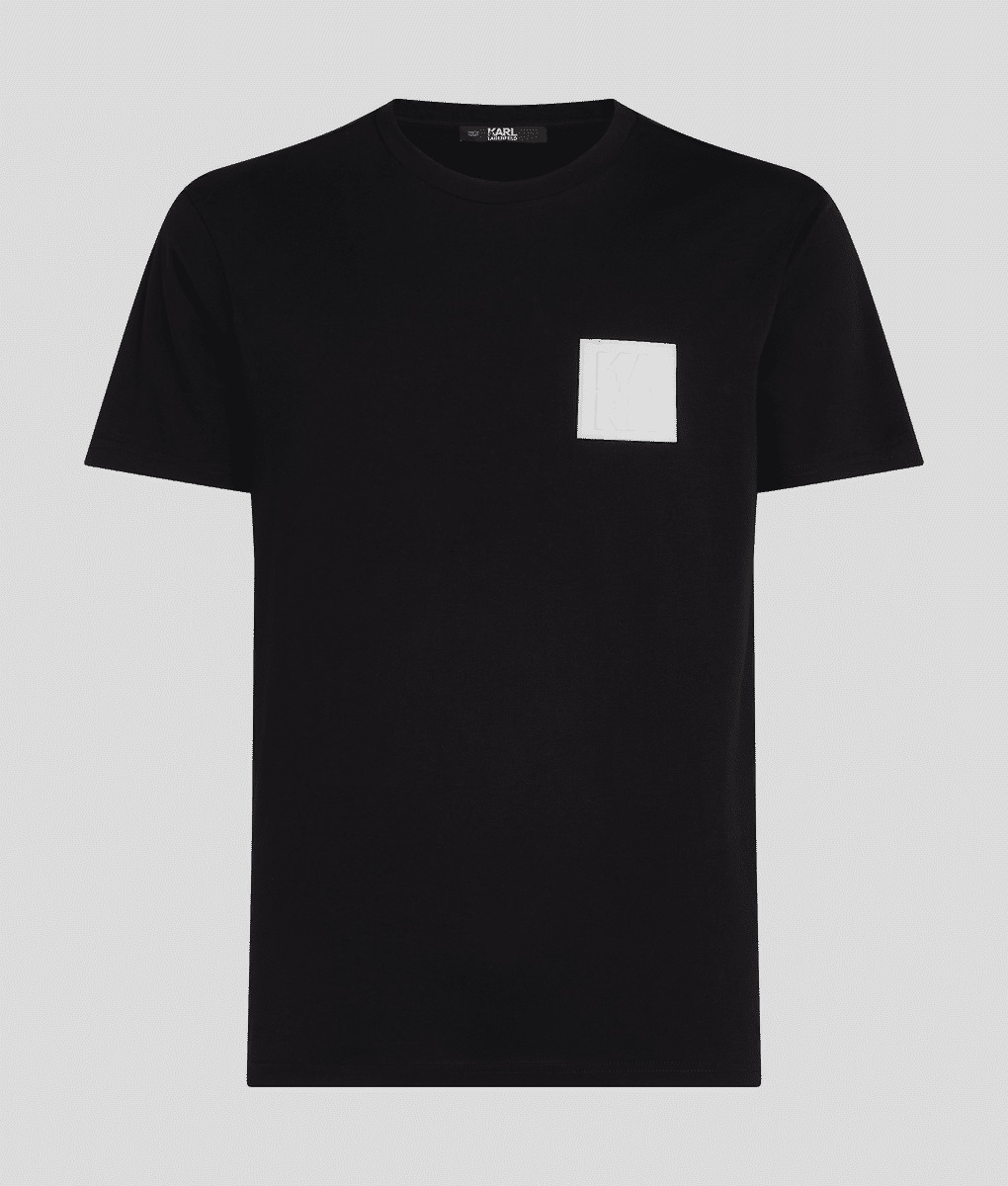 SQUARE RUBBER PATCH TSHIRT