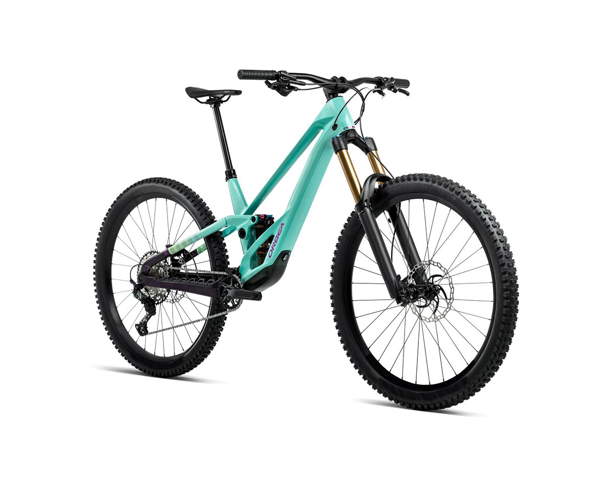 VTT tout suspendu RALLON 450 E10 Vert Aloha/Violet