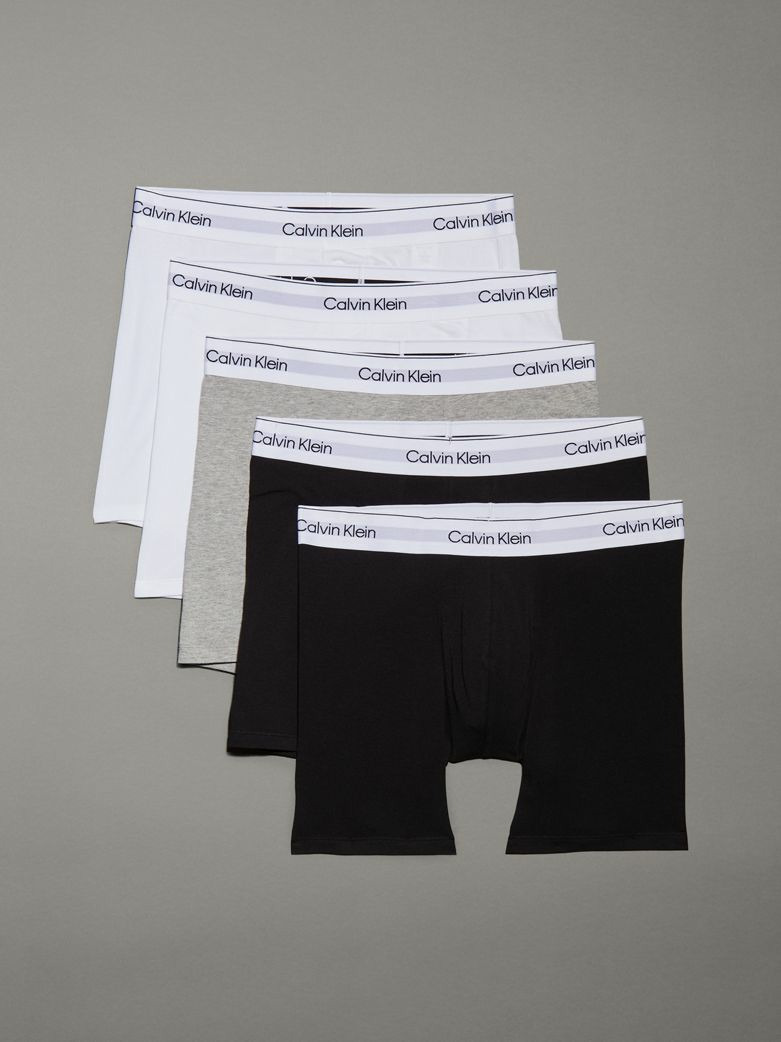ICON COTTON STRETCH BOXER BRIEF - PACK DE 5