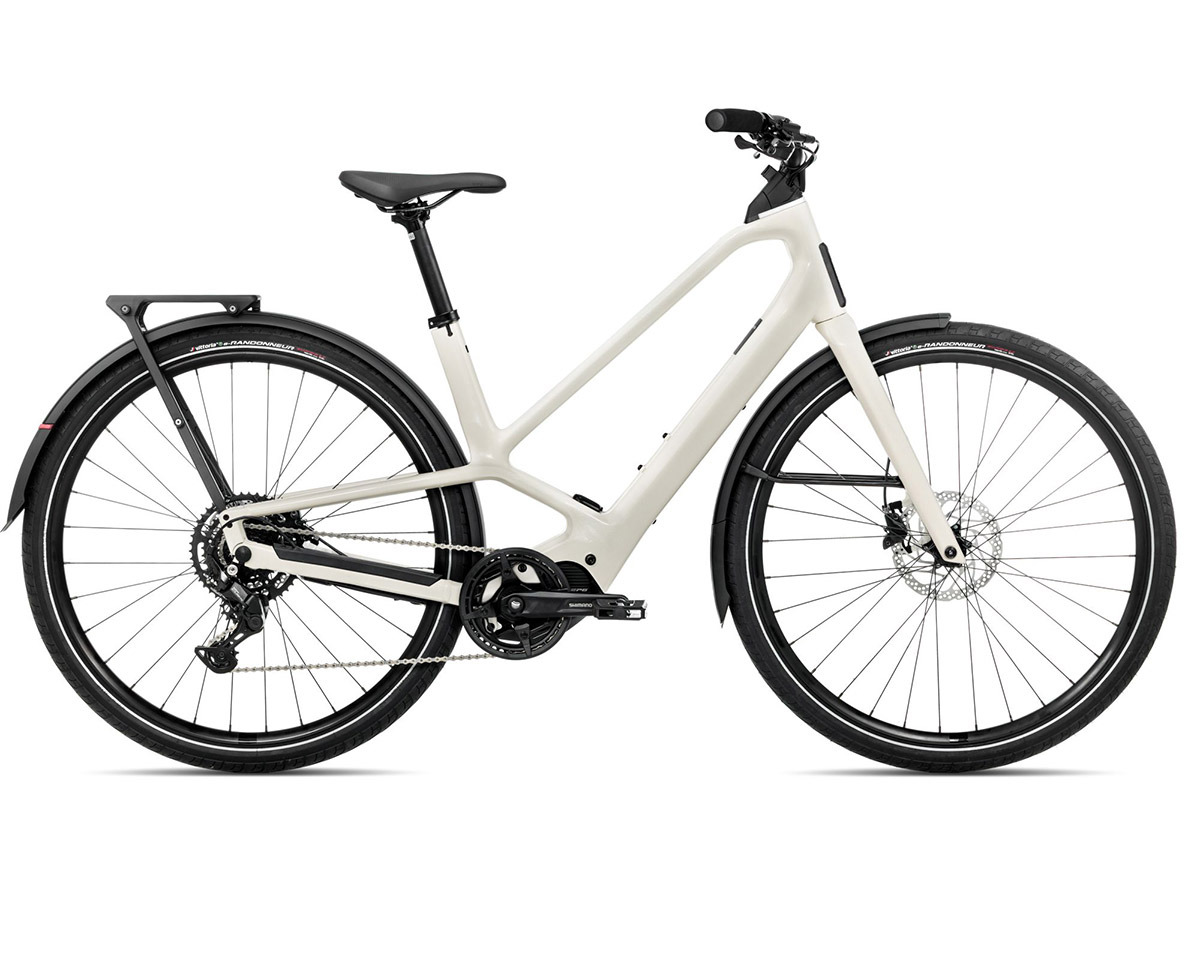 Vélo urbain électrique DIEM 30 Blanc Ivoire