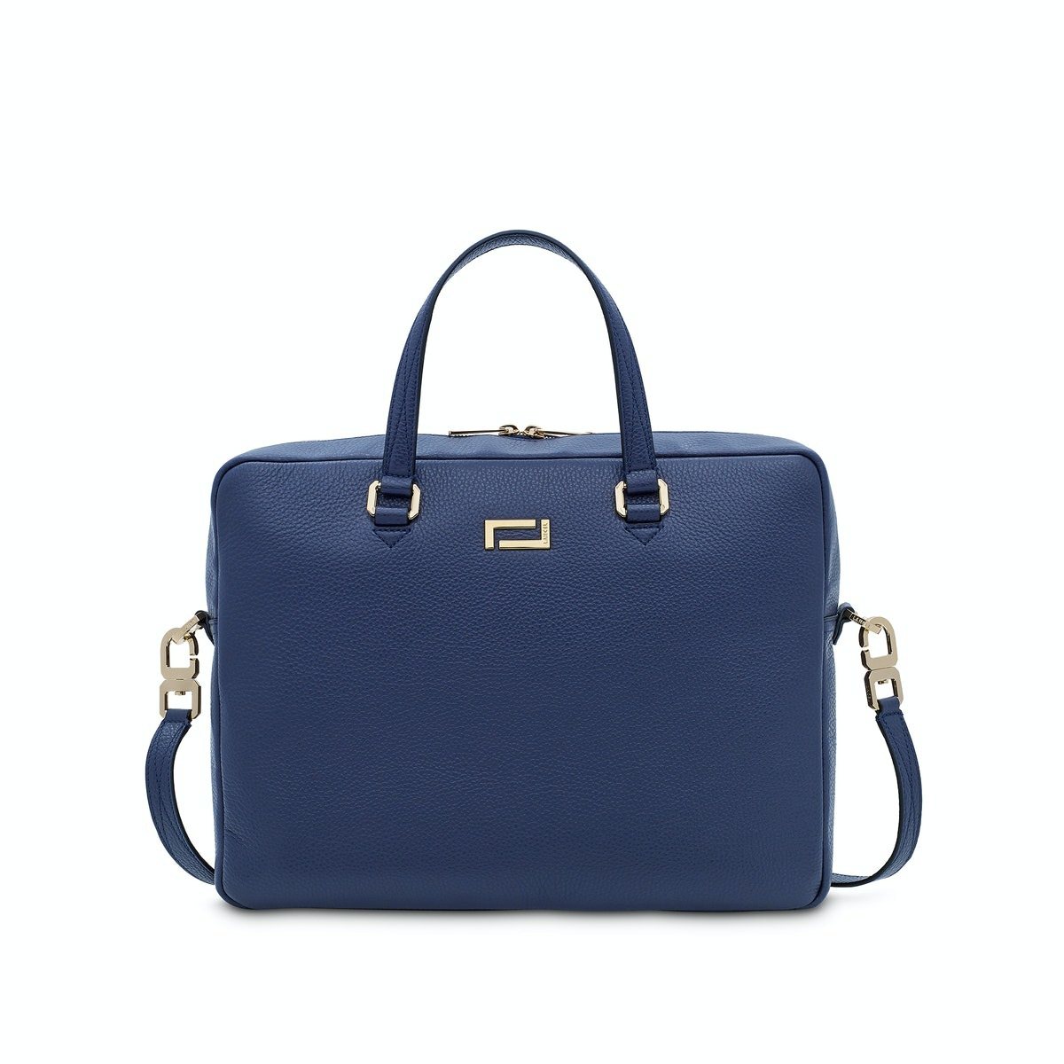 Lola de Lancel - PORTE-DOCUMENTS ZIPPE - Grand Modèle - Bleu Petrole