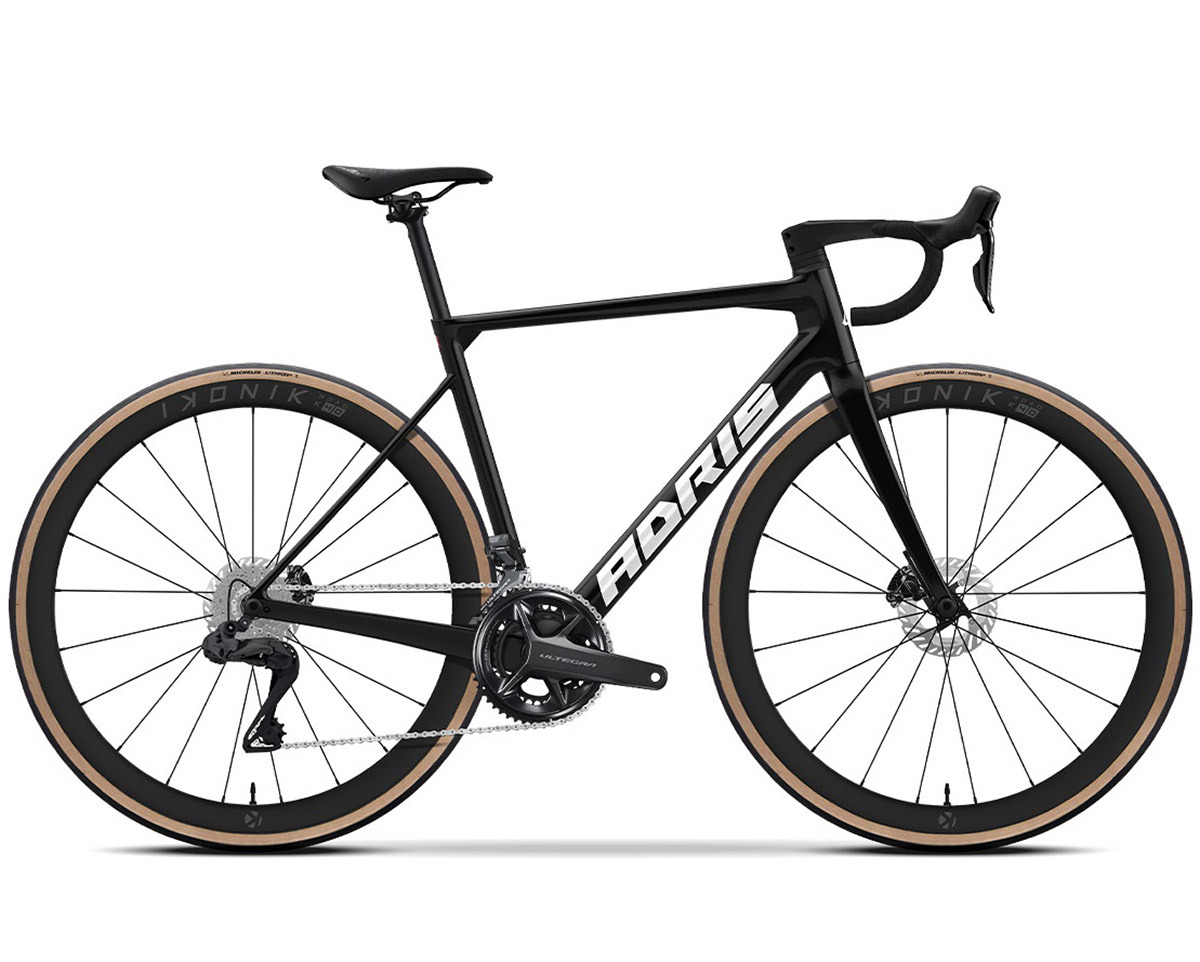 Vélo de route LE ROULEUR SHIMANO ULTEGRA DI2 Noir