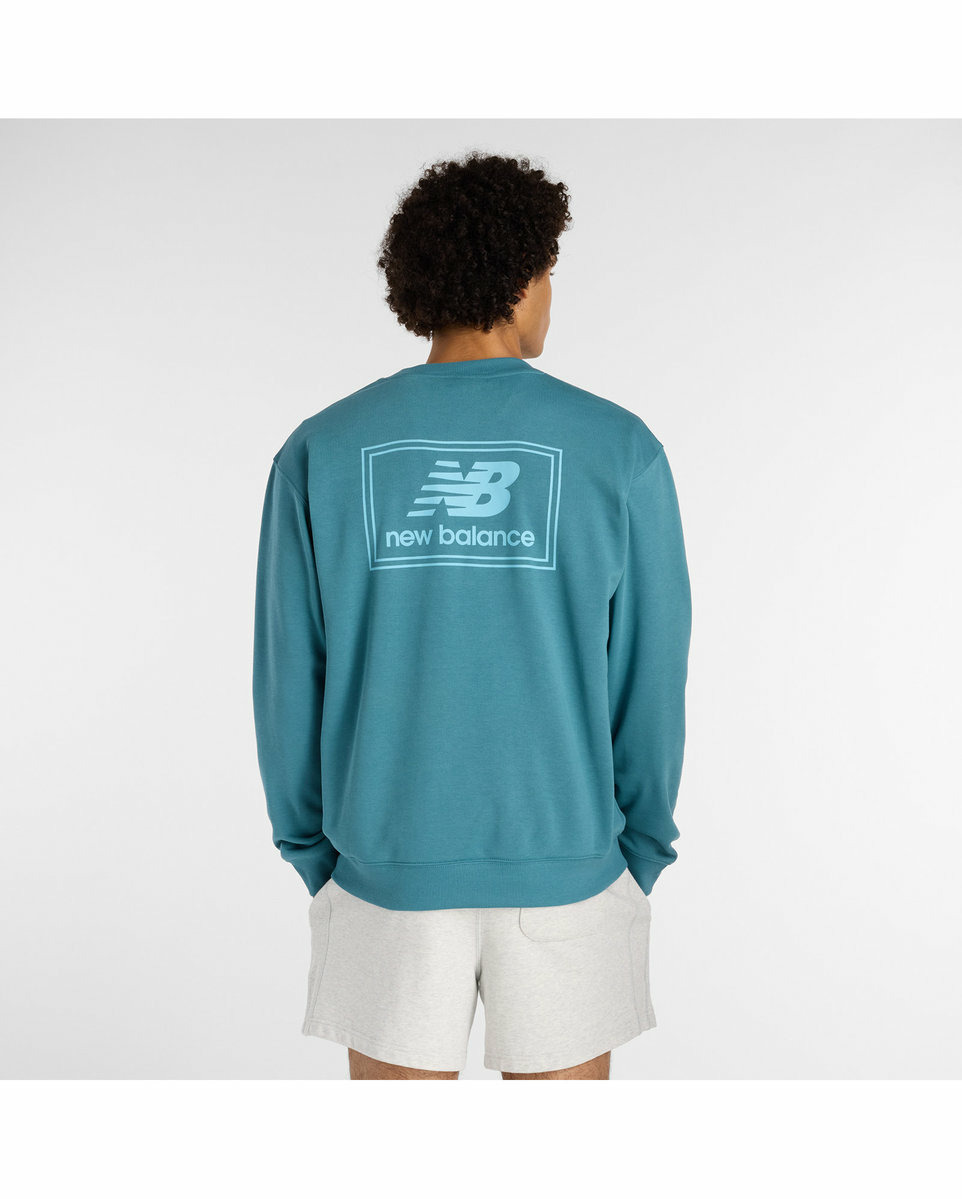 Sweat Homme WOV LB CRW Bleu