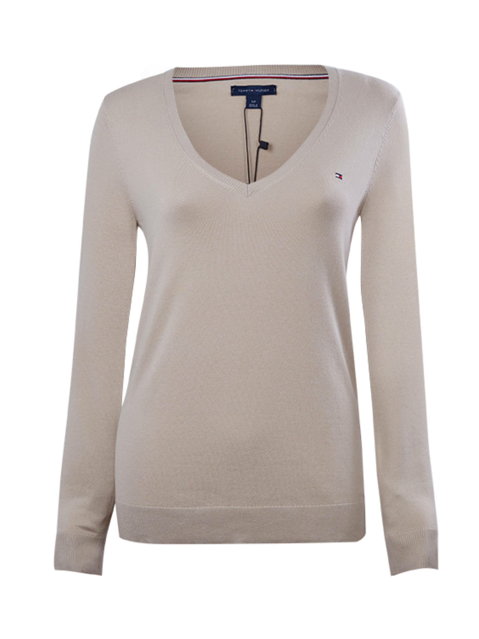 เสื้อสเวตเตอร์ผู้หญิง สีเบจ