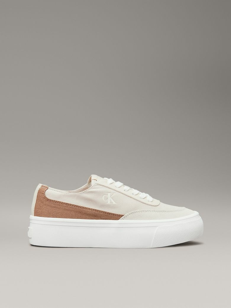 BASKETS BASSES À SEMELLE PLATE VULCANISÉE