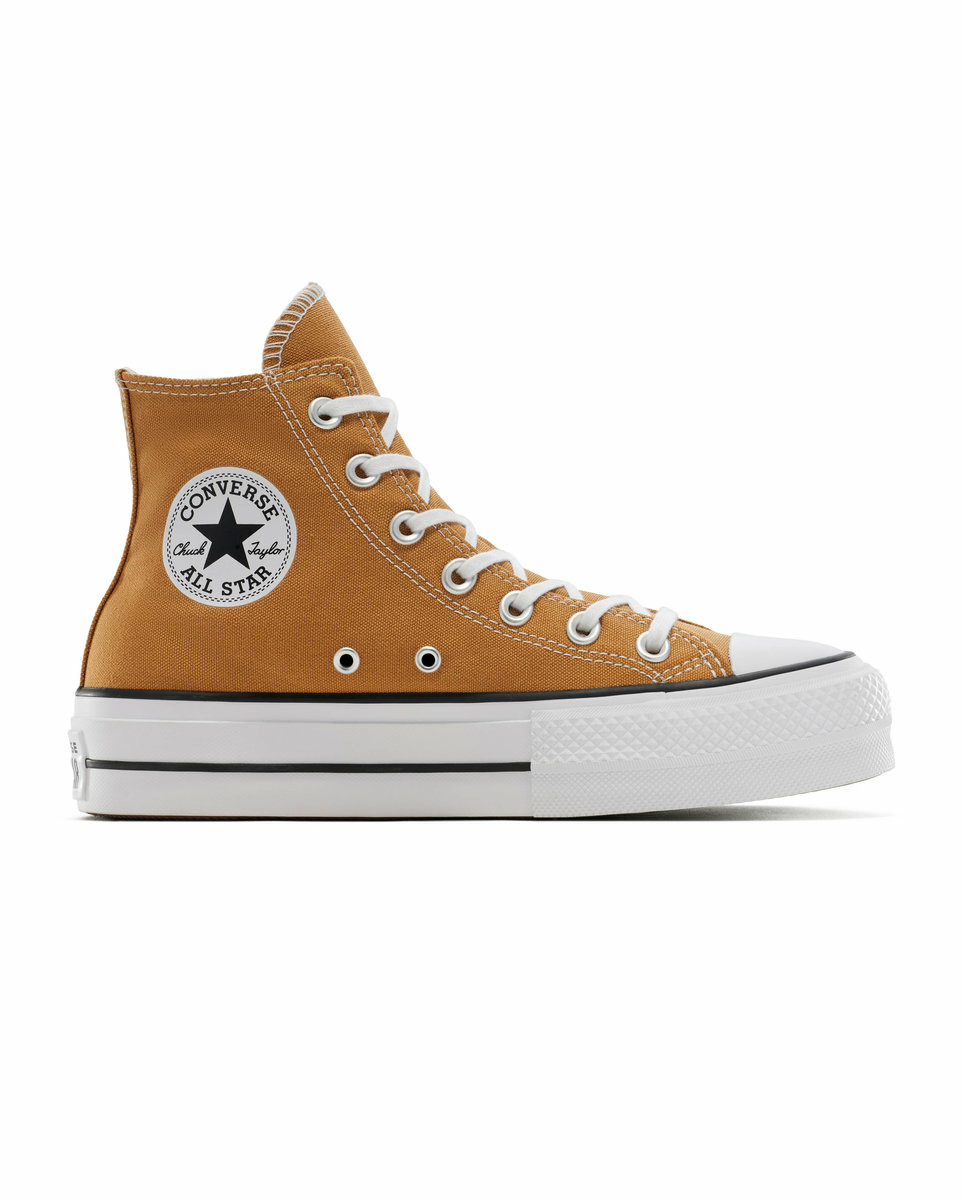 Chaussures Femme CHUCK TAYLOR ALL STAR LIFT PLATFORM Jaune