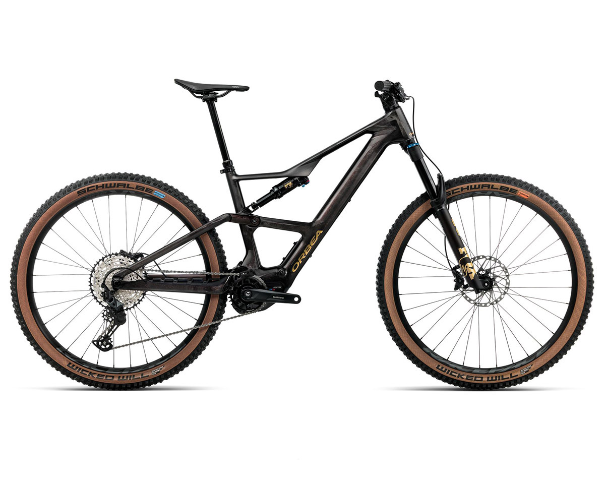 VTT tout suspendu électrique RISE SL M20 420W Bronze Cosmique/Sable