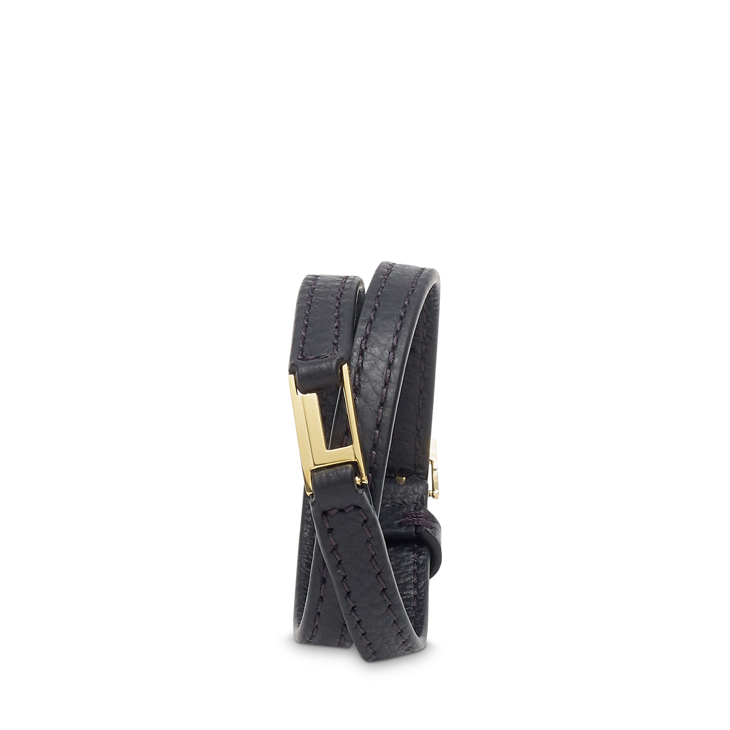 Max de Lancel - Bracelet mini double tour - Noir