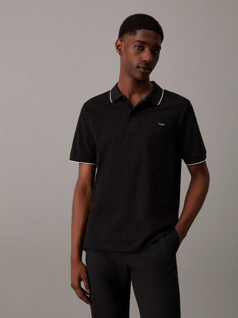 POLO EN COTON PIQUÉ SLIM STRETCH