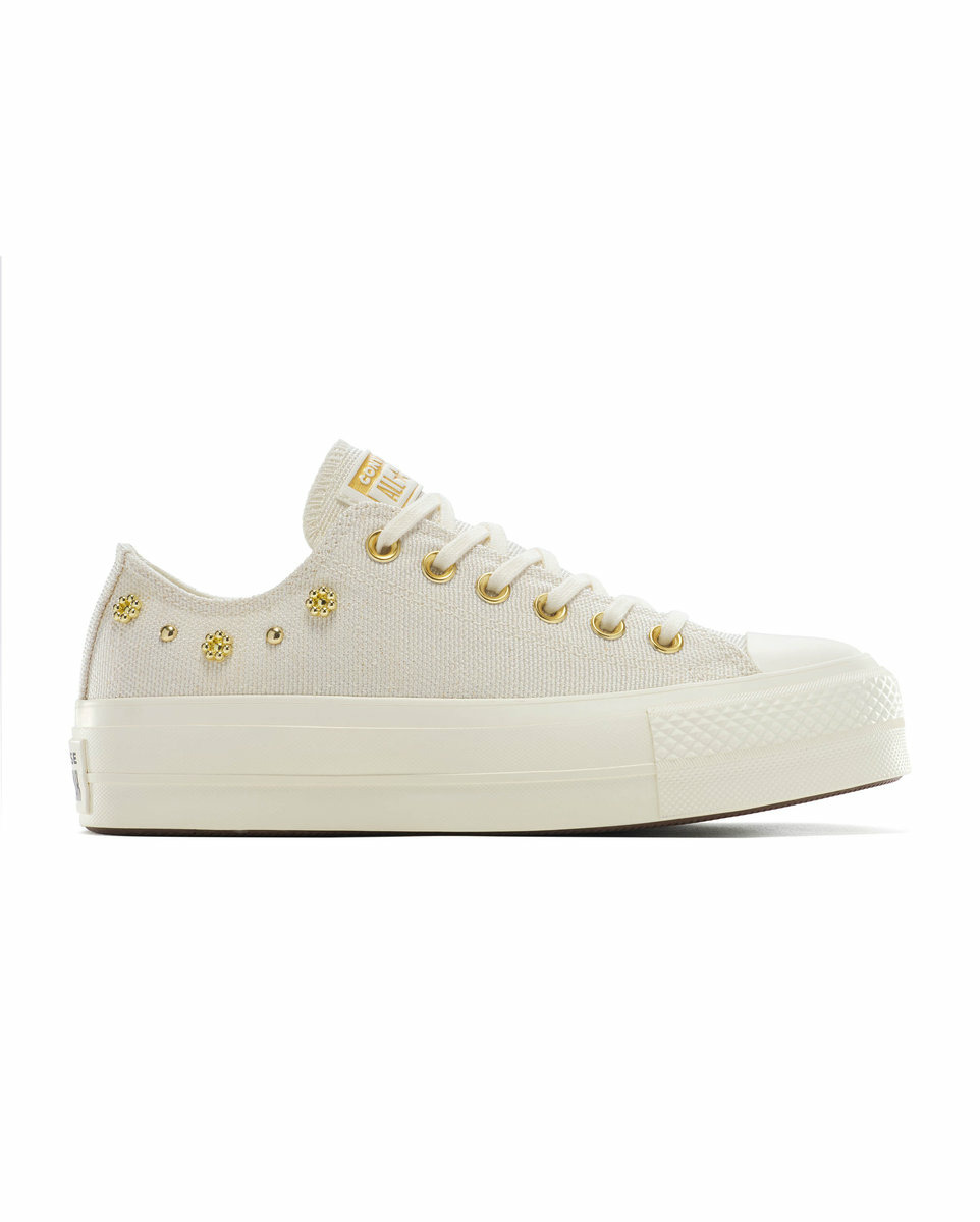 Chaussures Femme CHUCK TAYLOR ALL STAR LIFT Beige
