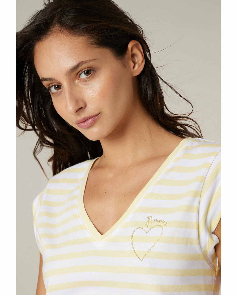 T-shirt Femme VAMIKA TS W M+ Jaune