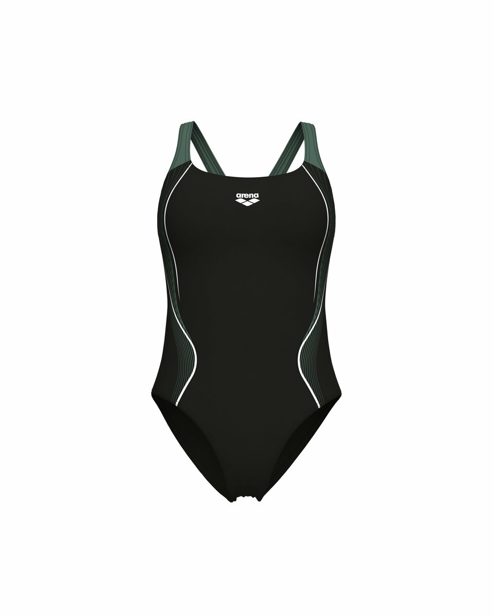 Maillot de bain Femme W ARENA SWIMSUIT CONTROL PRO BACK Noir