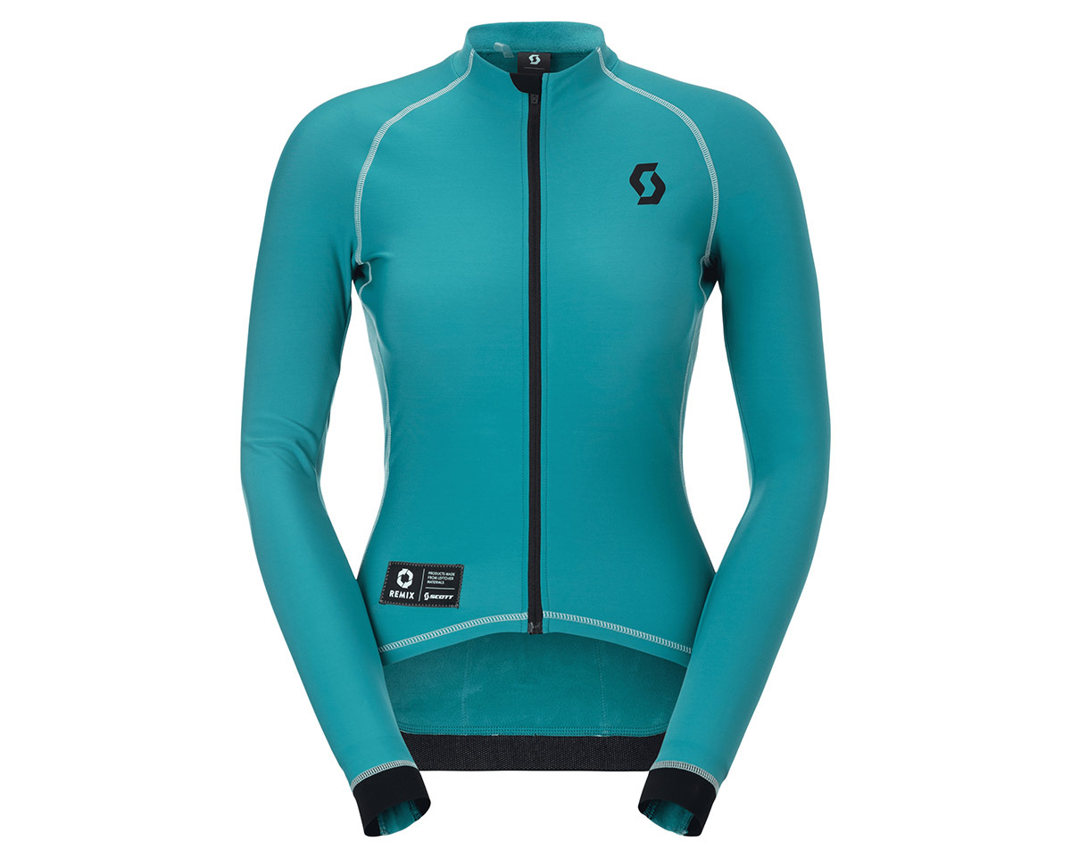 Maillot manches longues Femme RC PRO WARM REMIX Vert Hiver