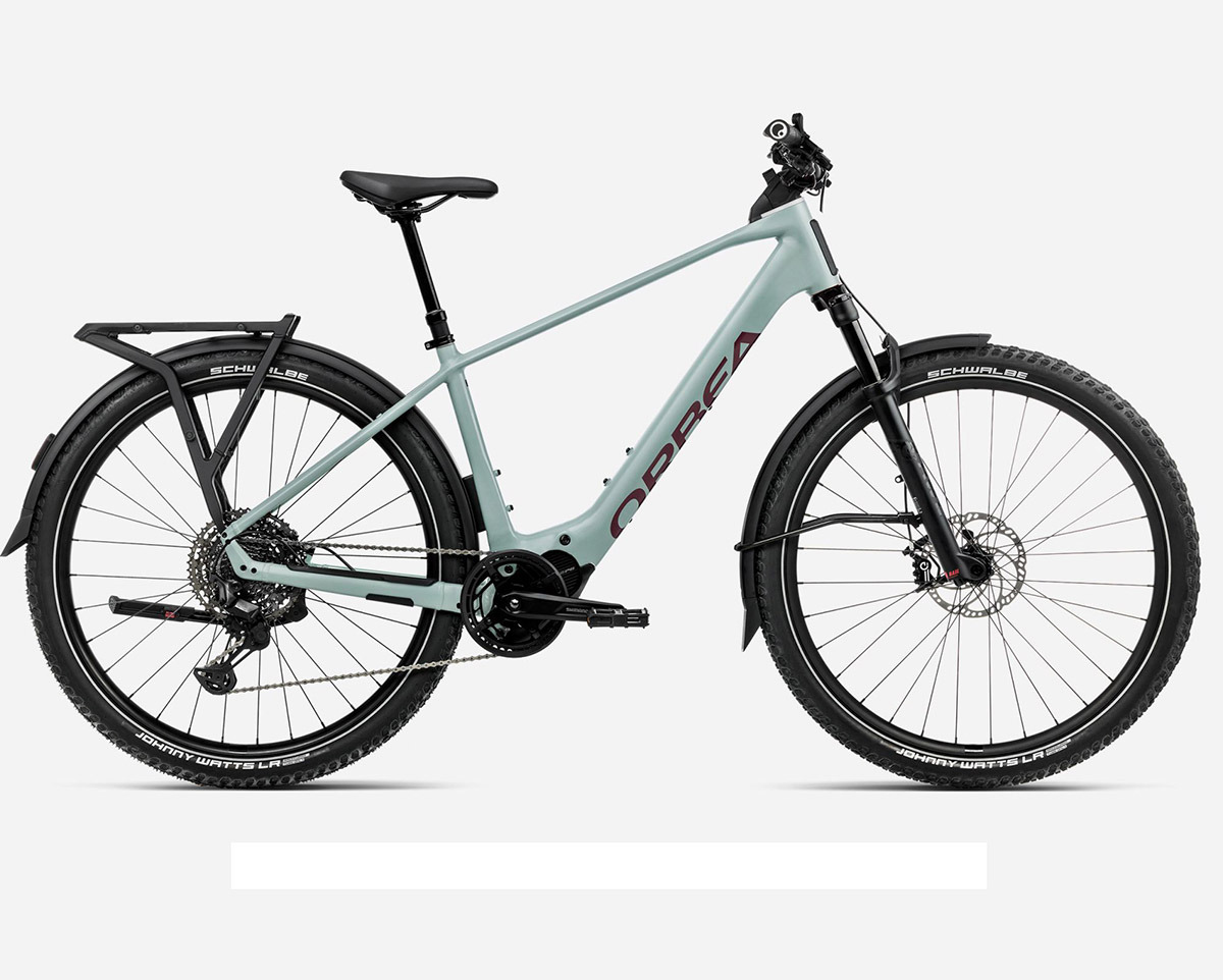 VTC électrique KEMEN ADV 10 Bleu Pierre/Bordeaux