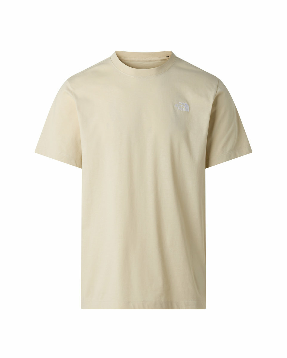 T-shirt Homme M EVOLUTION SIMPLE DOME REGULAR SHORT SL Beige