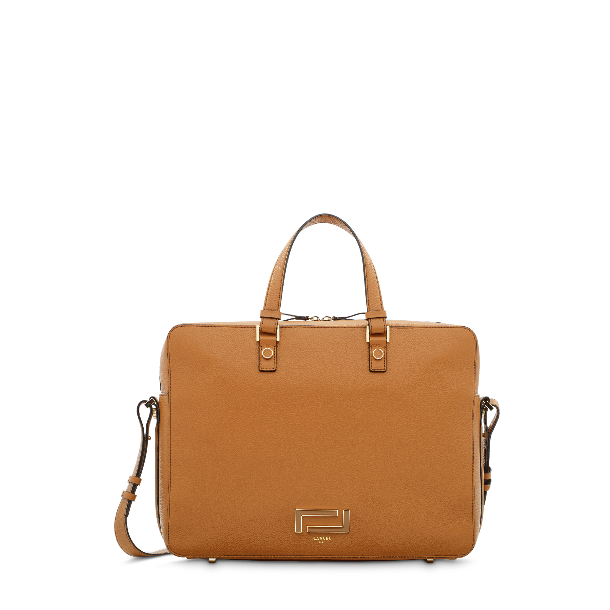 Pia de Lancel - Porte-documents zippé - Camel