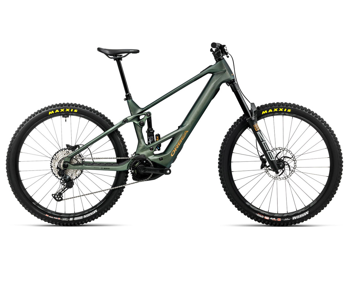 VTT tout suspendu électrique WILD M20 Vert Algue