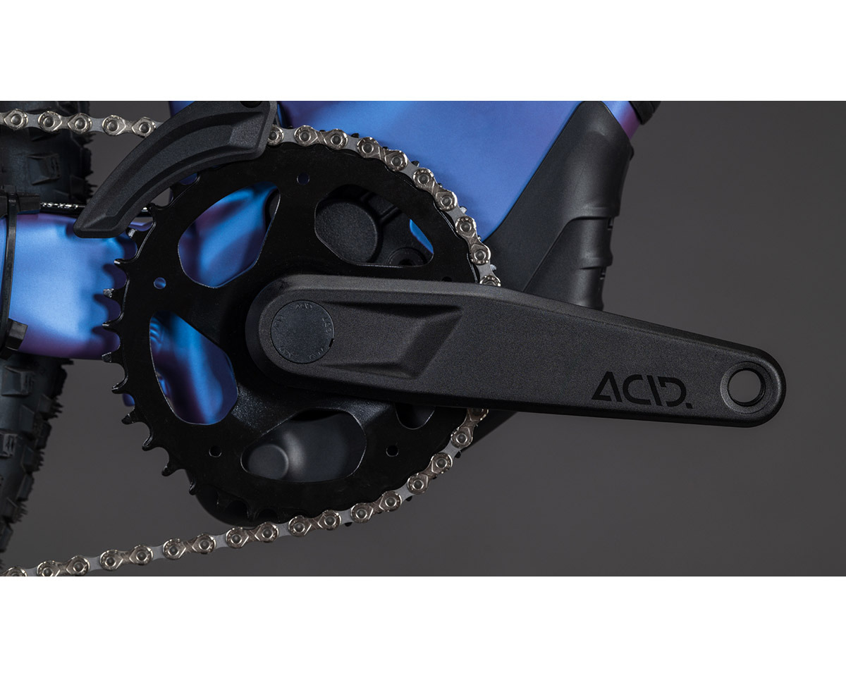 VTT semi rigide électrique REACTION HYBRID ONE 600 Bleu Iris