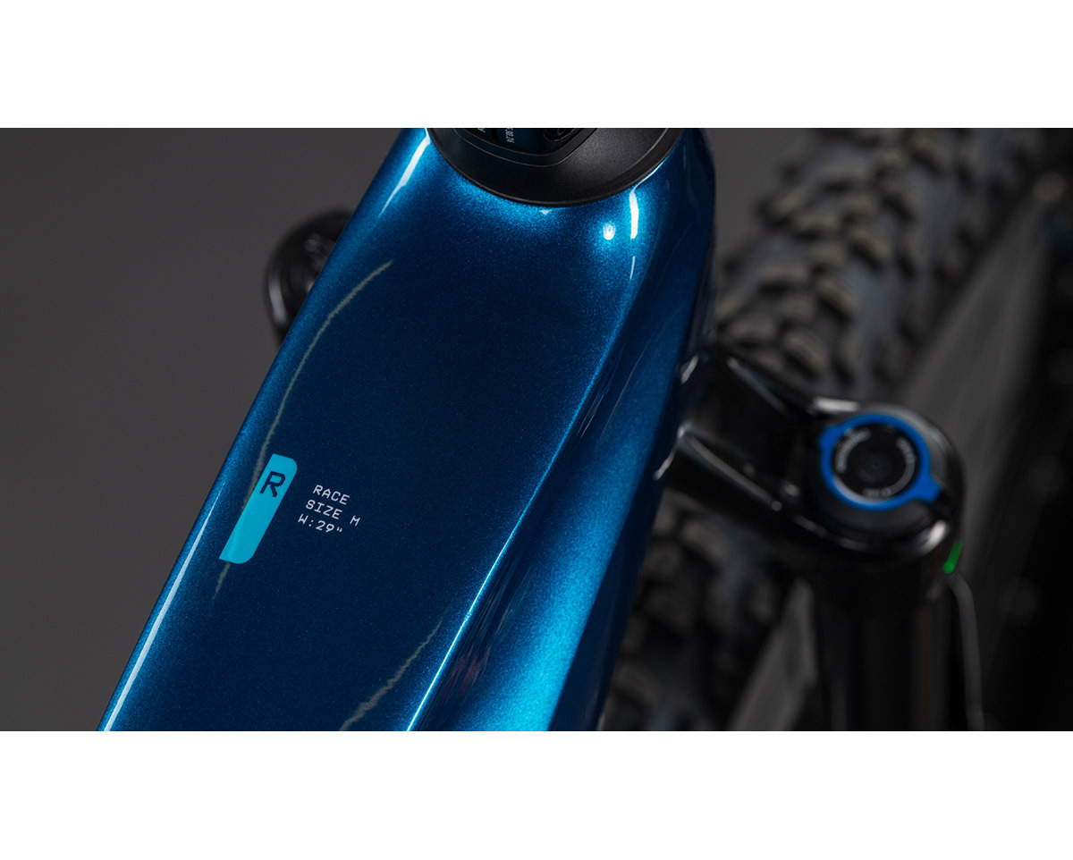 VTT tout suspendu électrique STEREO HYBRID ONE22 RACE 800 Bleu/Blanc