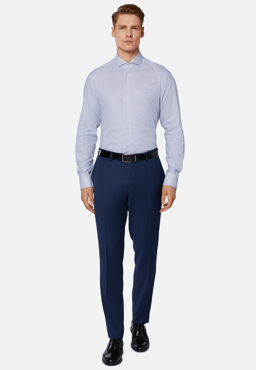 Chemise Bastoncino à col Napolitain