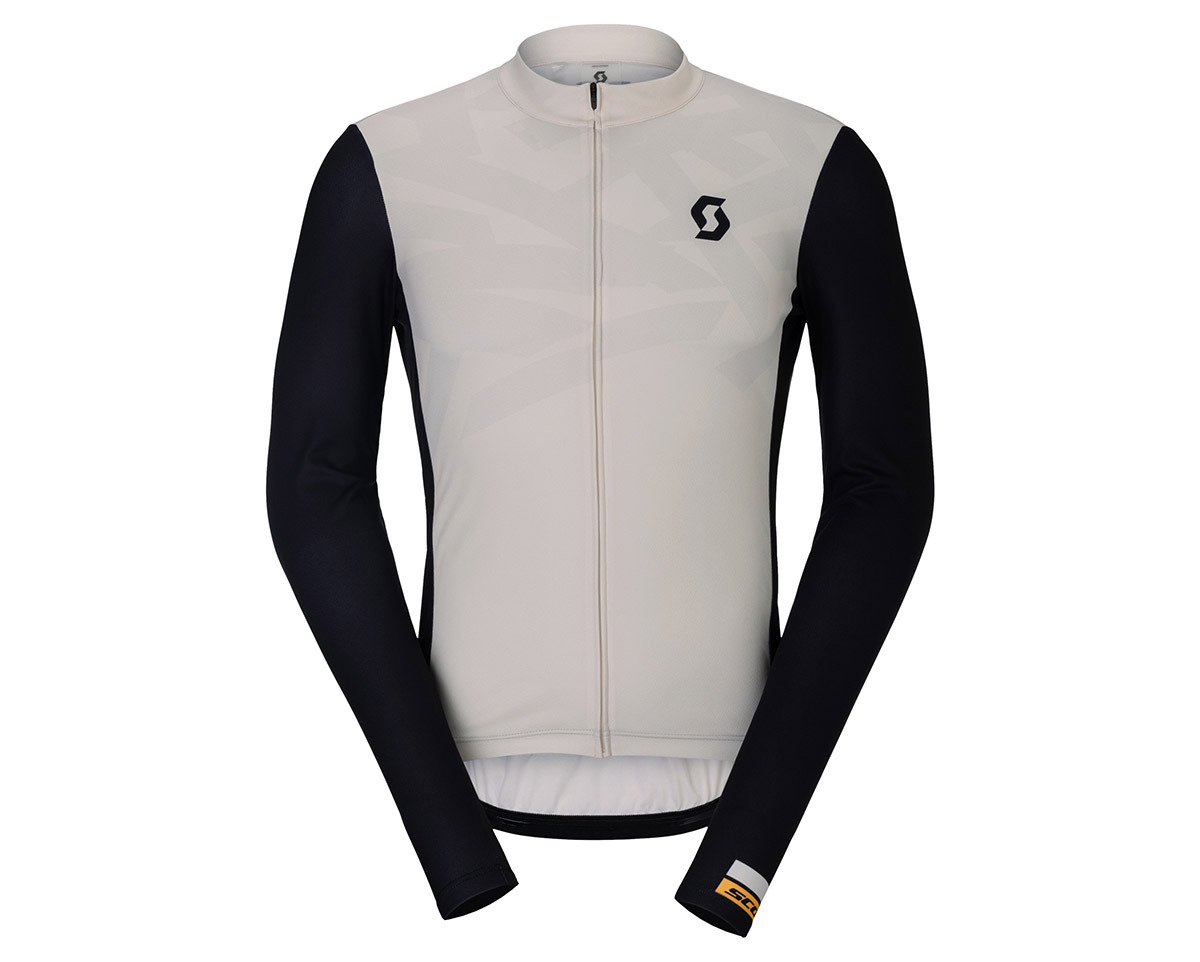 Maillot manches longues Homme RC ENDURANCE Coton Blanc/Noir