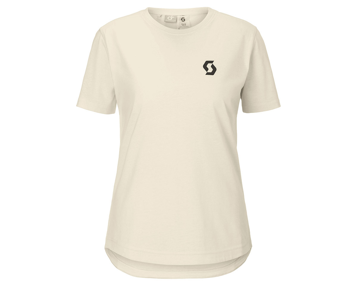 T-shirt manches courtes Femme VERTIC DRI Coton Blanc