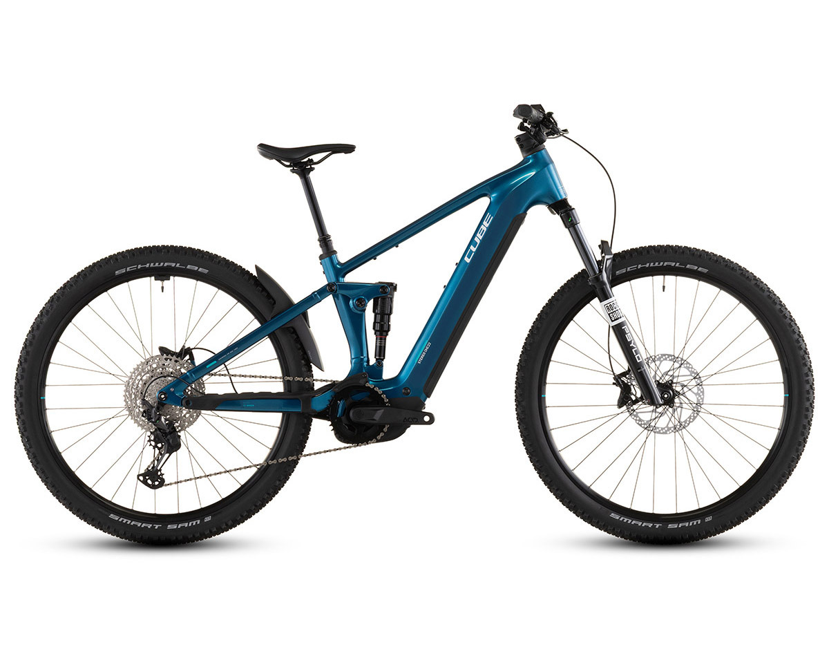 VTT tout suspendu électrique STEREO HYBRID ONE22 RACE 800 Bleu/Blanc