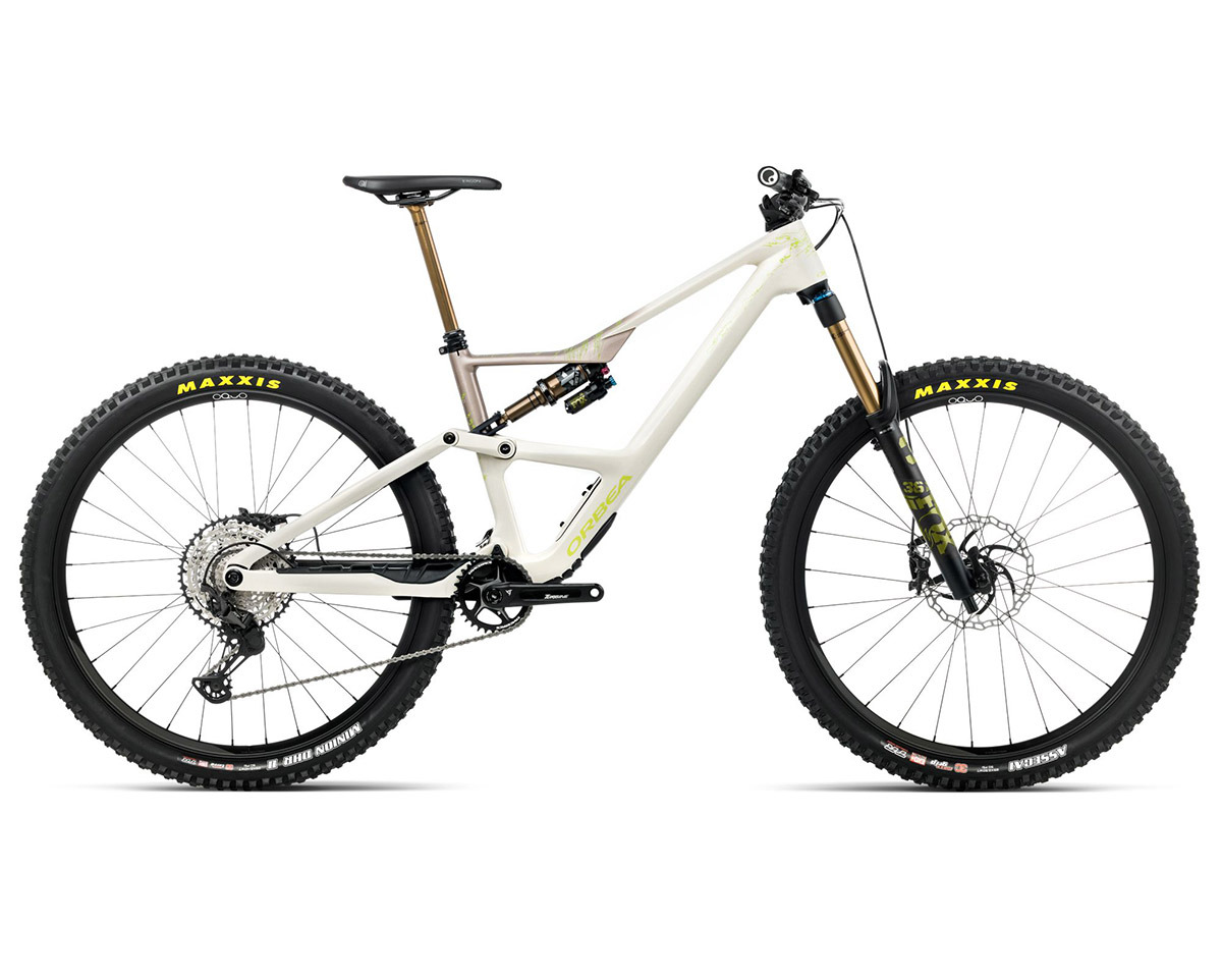 VTT tout suspendu OCCAM LT M10 Blanc Ivoire/Nickel