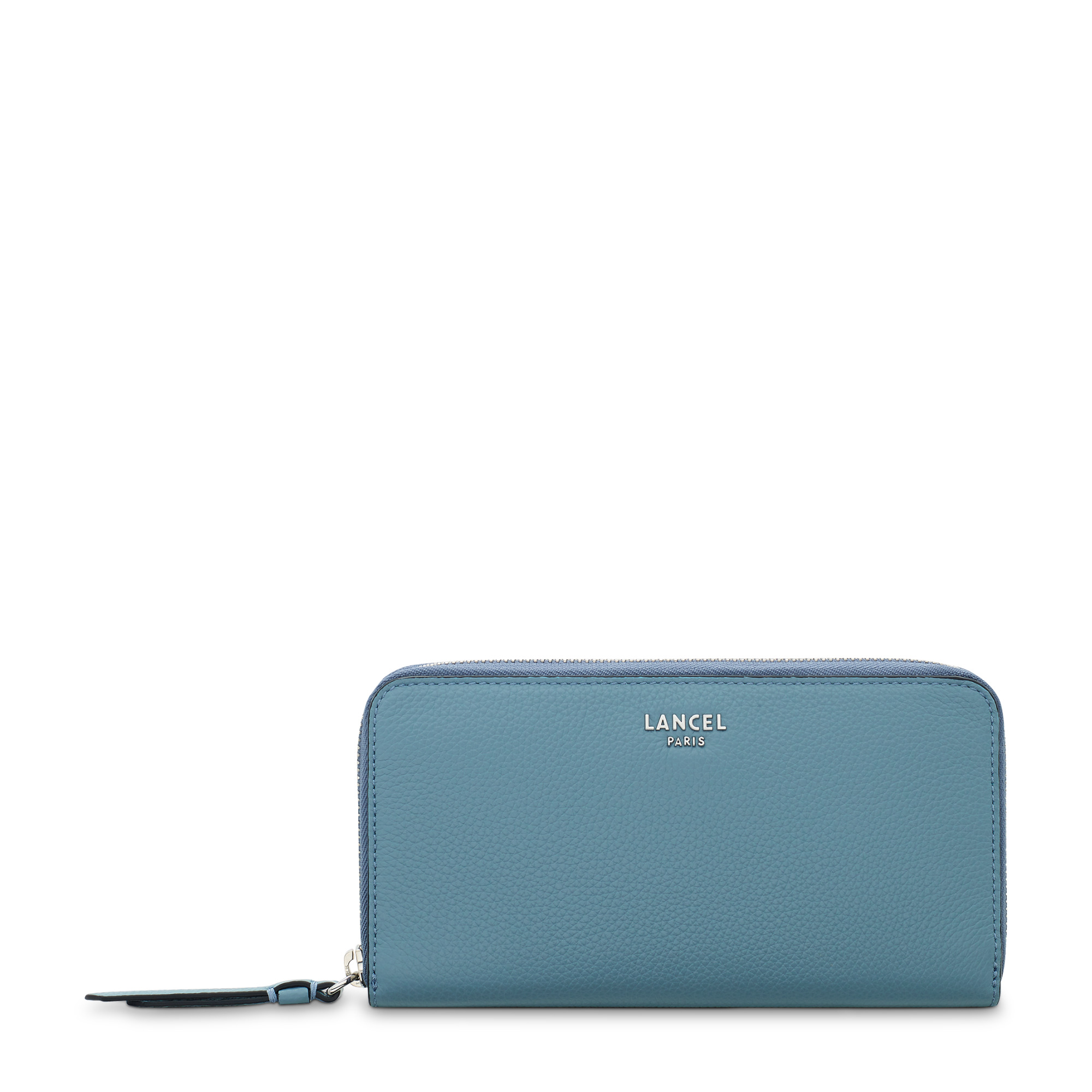 Lettrines de Lancel - Portefeuille continental zippé - Grand modèle - Nuage