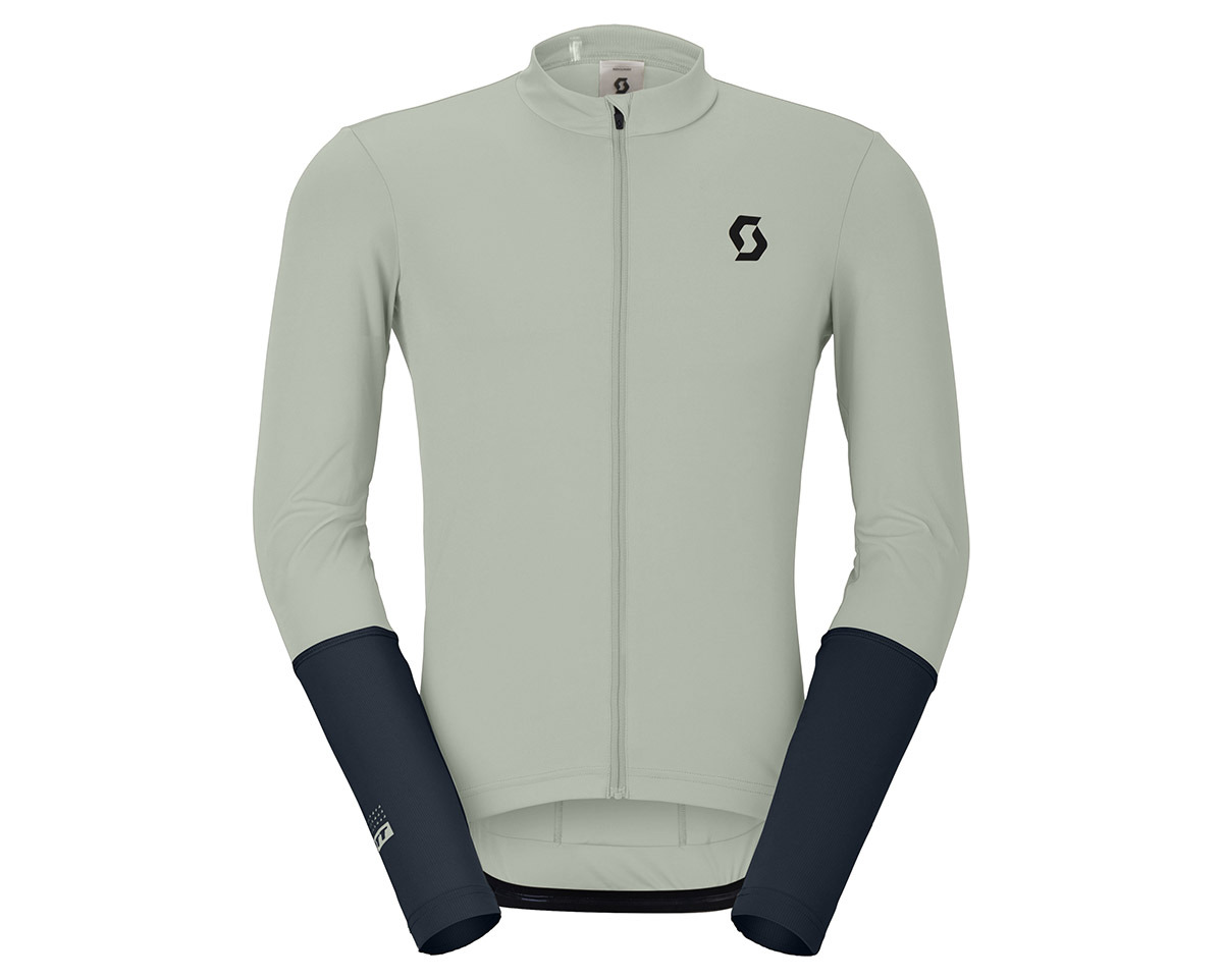 Maillot manches longues Homme ENDURANCE Gris/Bleu Foncé