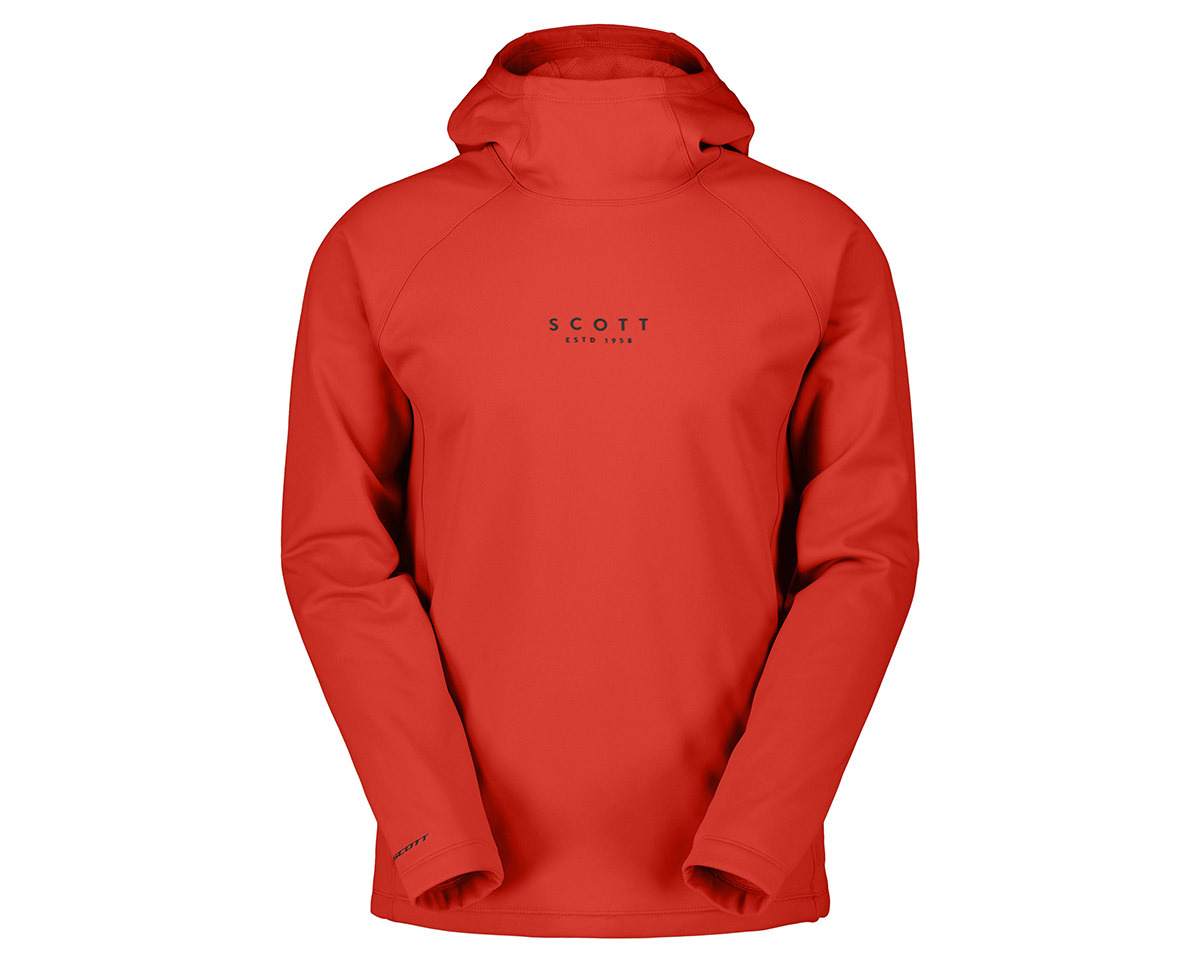 Sweat à capuche Homme DEFINED WARM HOODY Rouge Turbo