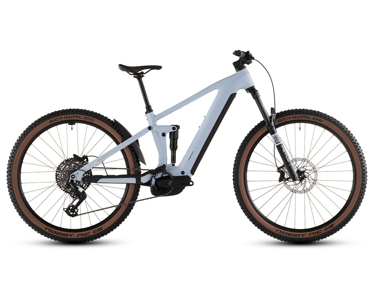 VTT tout suspendu électrique STEREO HYBRID ONE44 EX 800 Bleu Glacier