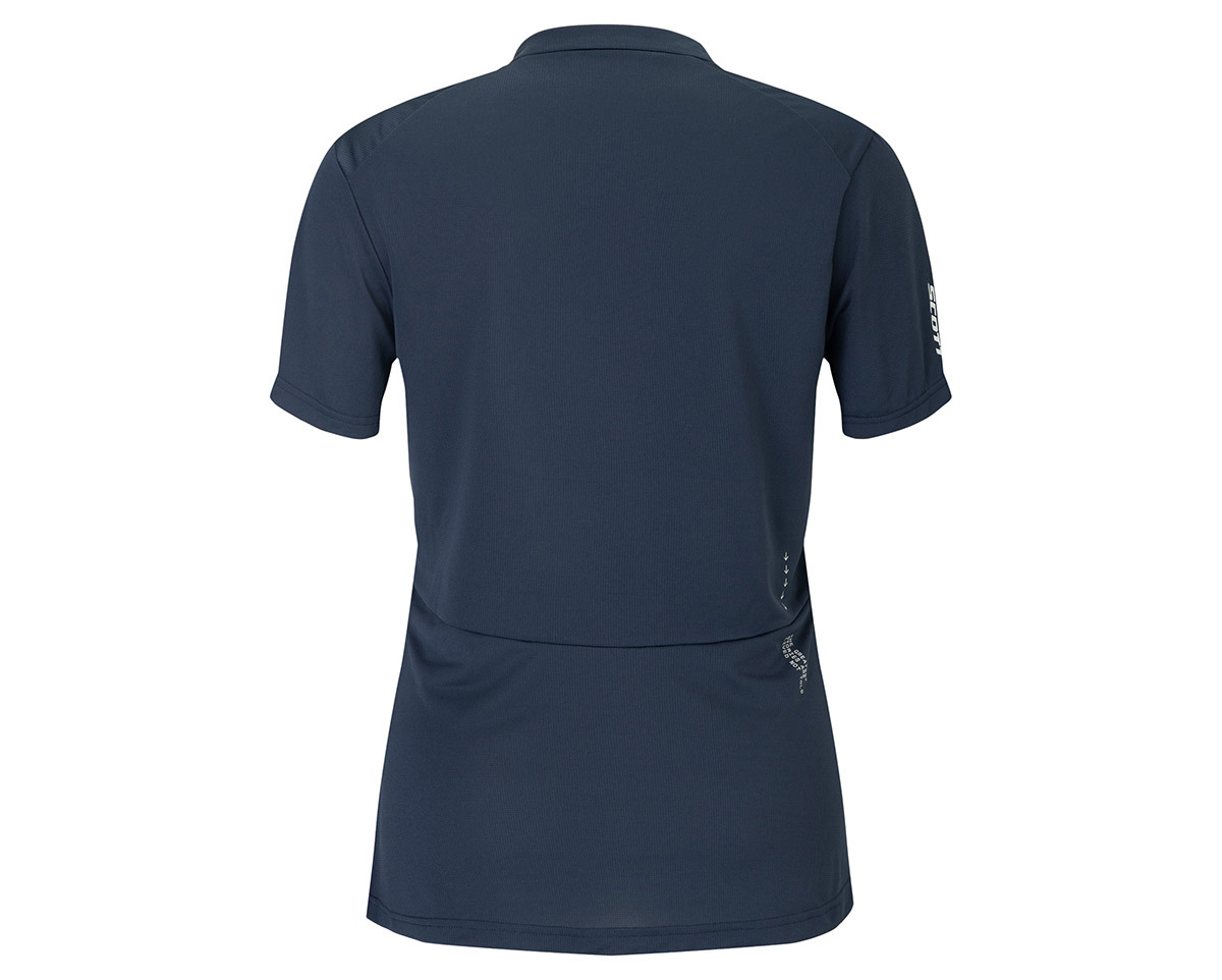 Maillot manches courtes Femme VERTIC ZIP Bleu Foncé