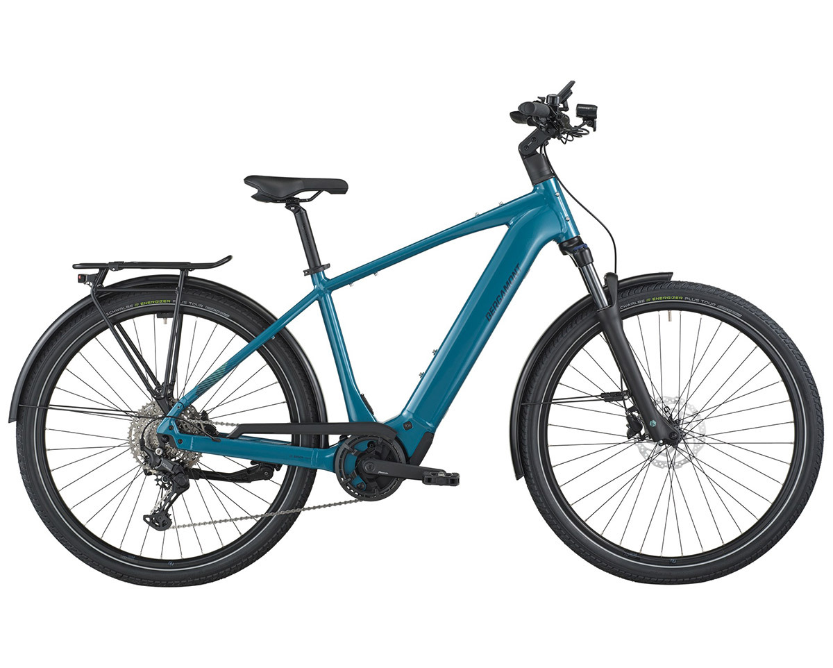 Vélo urbain/trekking électrique E-HORIZON SPORT 20 Bleu