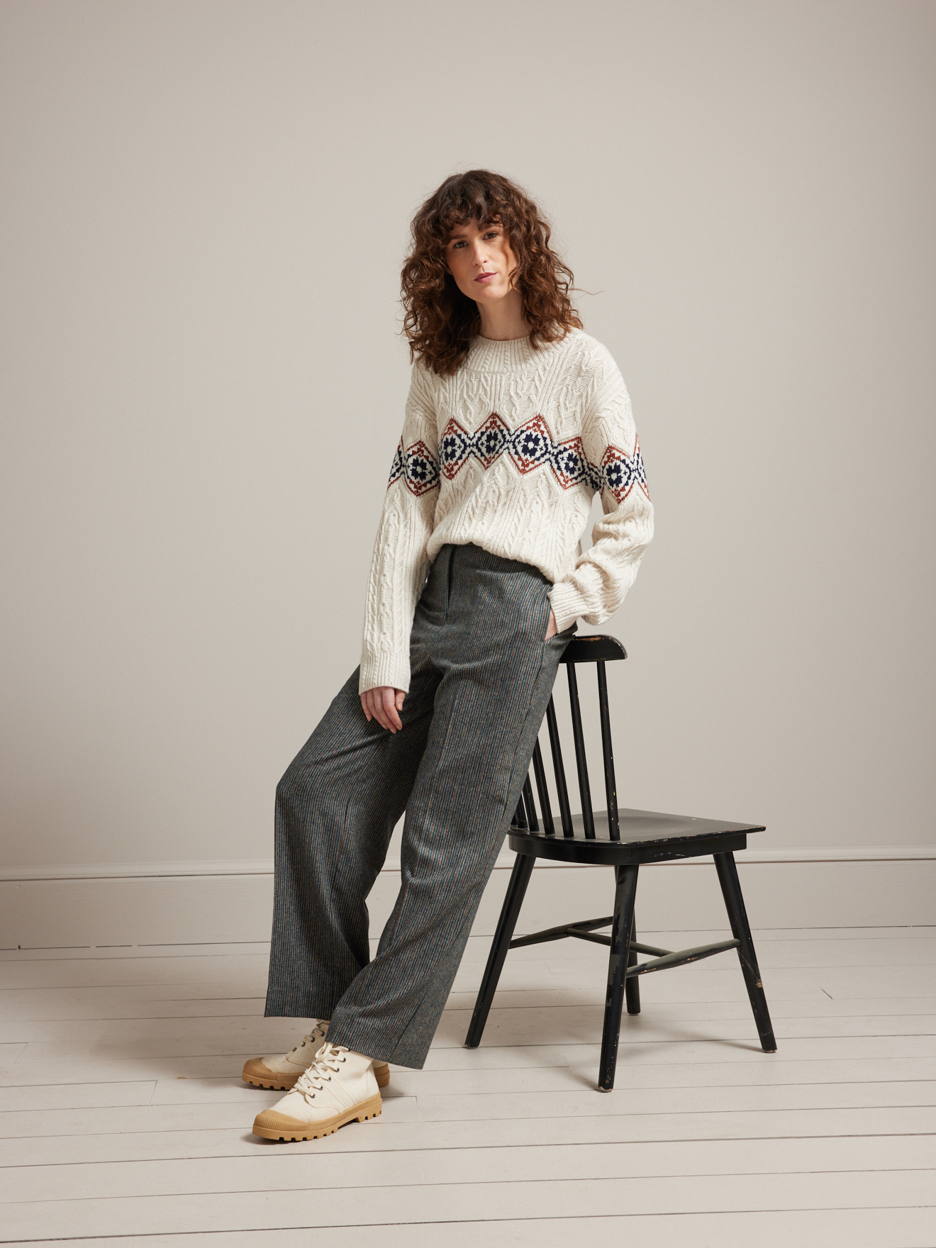 Pull Jacquard Diamond