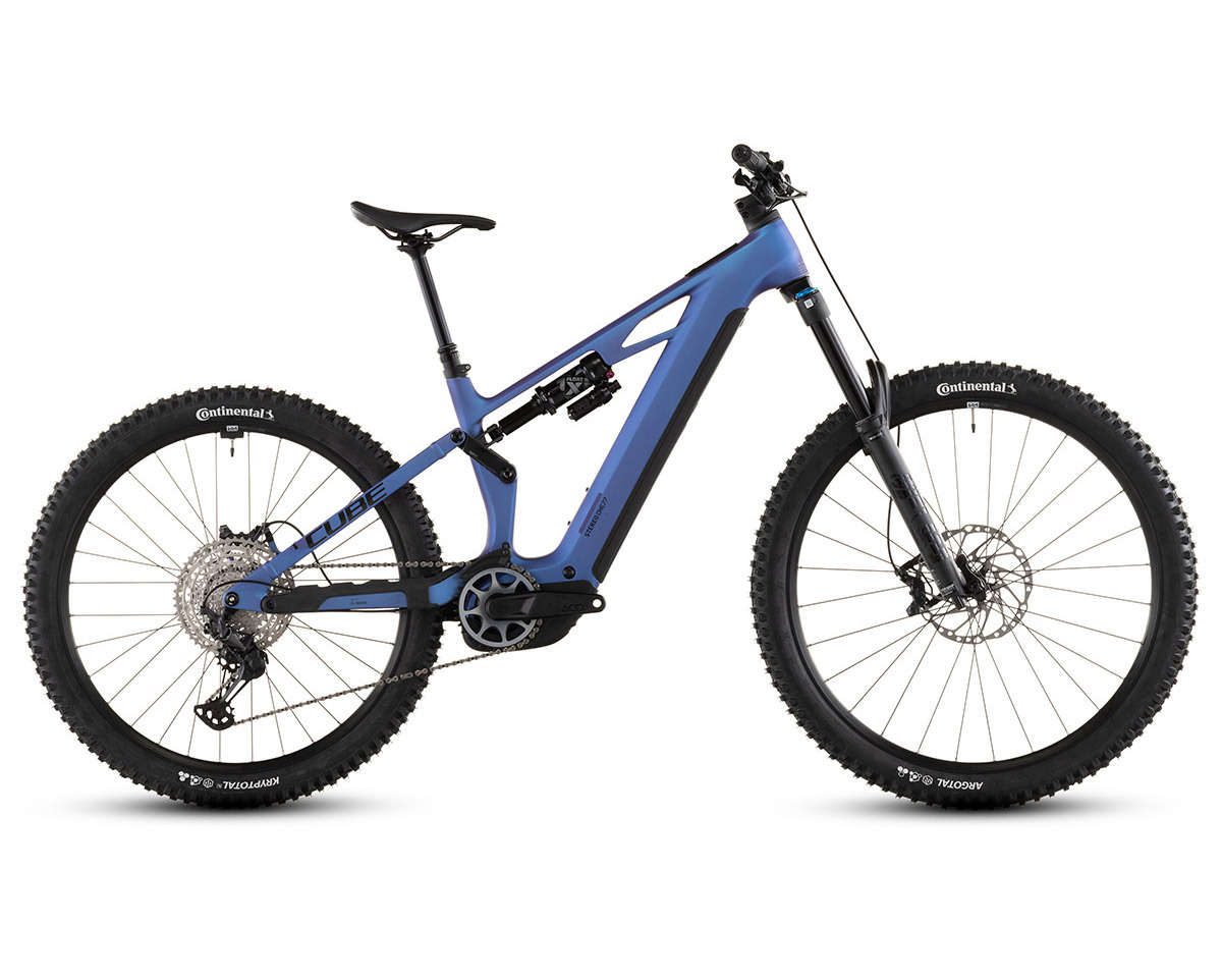 VTT tout suspendu électrique STEREO HYBRID ONE77 HPC SLX 800 Bleu/Noir