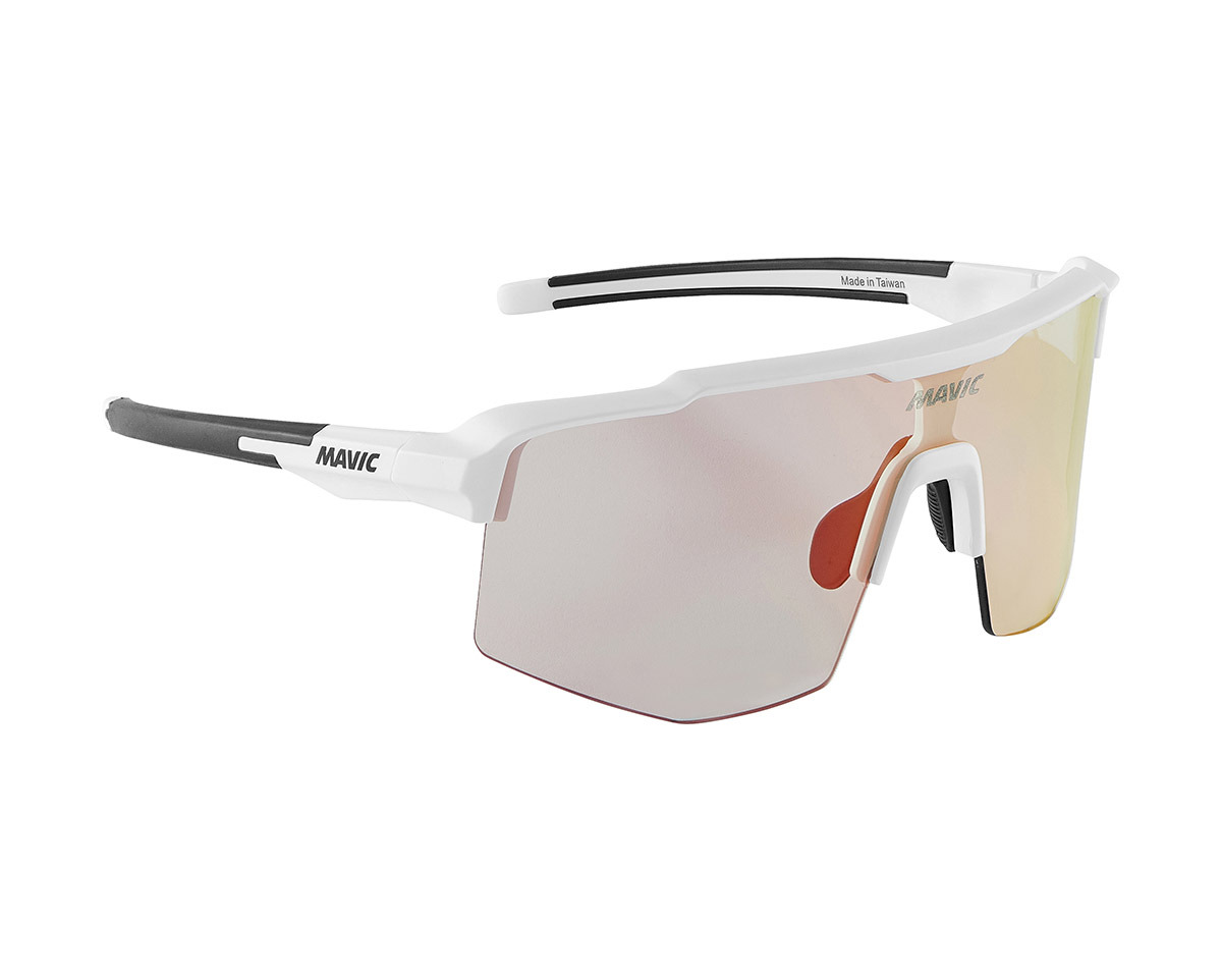 Lunettes Unisexe MVS SHIELD Blanc/Rouge Photochromique