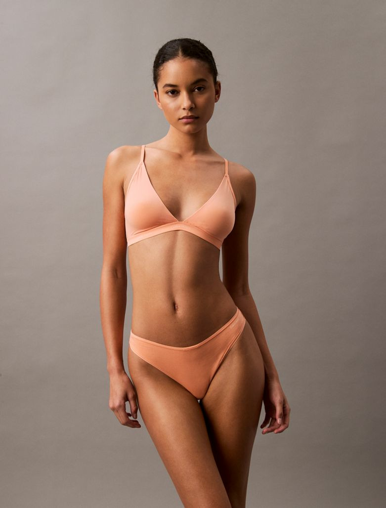 STRING EN COTON À TAILLE BASSE